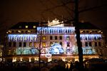 Sådan så juleudsmykningen ud på Hotel d'Angleterre i 2019. Foto: Andreas Merrald