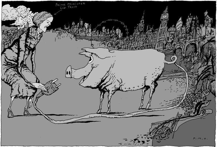 Tegning Per Marquard Otzen