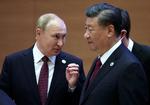 På trods af corona i Kina og krig i Ukraine er både Xi og Putin rejst til Usbekistan til et topmøde i Shanghai Cooperation Organisation. Foto: Sputnik/Ritzau Scanpix