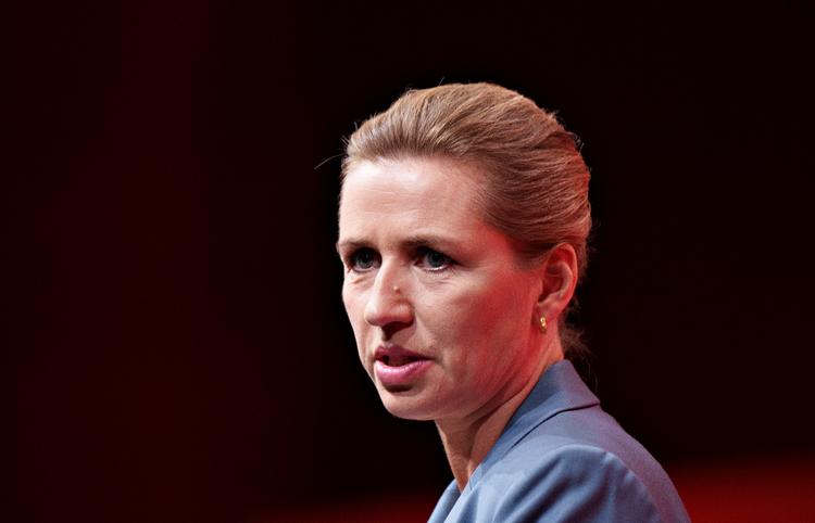 Statsminister og formand Mette Frederiksen ved afslutningen på dagerns politiske temadebat under Socialdemokratiets Årsmøde 2022 i Aalborg Kongres &amp; Kultur Center lørdag den 17. september 2022.. (Foto: Henning Bagger/Ritzau Scanpix) Foto: Henning Bagger/Ritzau Scanpix