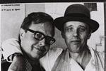 Her ses John Hunov sammen med i dag verdensberømte Joseph Beuys, 