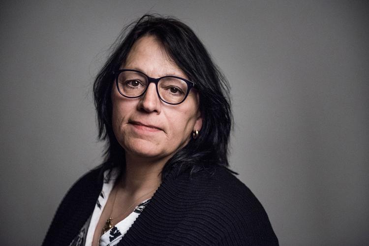 Orlogskaptajn Ditte Dyreborg har i de seneste fem år være udsendt på fem missioner i Middelhavet.  Foto: Thomas Lekfeldt/Ritzau Scanpix