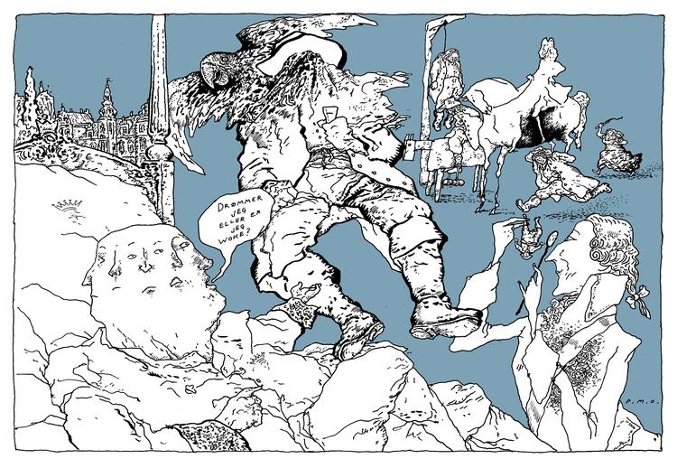 Tegning  Per Marquard Otzen