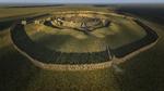 Arkitekturens ældst kendte monumentale bygningsværker er de enorme cirkelslag rundt i Europa. Et nyt er dukket op nær Prag. Her er det en visualisering af, hvordan det kan have set ud i fortiden. (Foto: Institute of Archaeology of the Czech Academy of Sciences , Prag) Foto: Institute of Archaeology of the Czech Academy of Sciences.