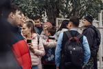En ukendt bevæbnet mand har mandag dræbt 13 og såret 21 ved et skyderi på en skole i den russiske by Isjevsk i det vestlige Ural. Foto: Maria Baklanova/Ritzau Scanpix