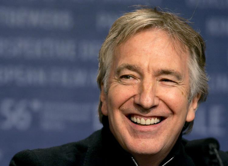 Den afdøde Alan Rickmans dagbog udkommer som bog til oktober. Her kan man læse om mange af hans roller og hans kolleger. Foto: © Arnd Wiegmann / Reuters/Ritzau Scanpix