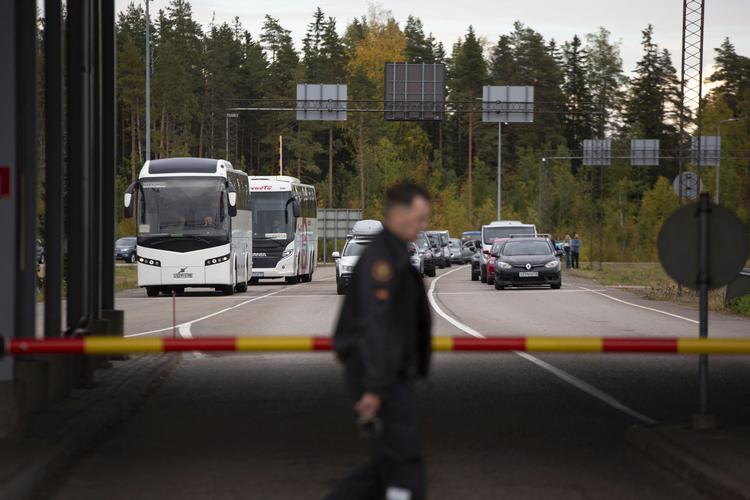 Finland er et af de lande, hvis grænser har været hårdt presset den seneste tid. Foto: Lehtikuva/Ritzau Scanpix
