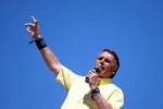 Jair Bolsonaro talte til sine støtter i São Paolo tidligere på ugen.  Foto: Miguel Schincariol/Ritzau Scanpix