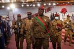 Paul-Henri Sandaogo Damiba er blevet afsat som præsident i Burkina Faso ved et militærkup. Han nåede at sidde på posten i otte måneder. Foto: Olympia De Maismont/Ritzau Scanpix