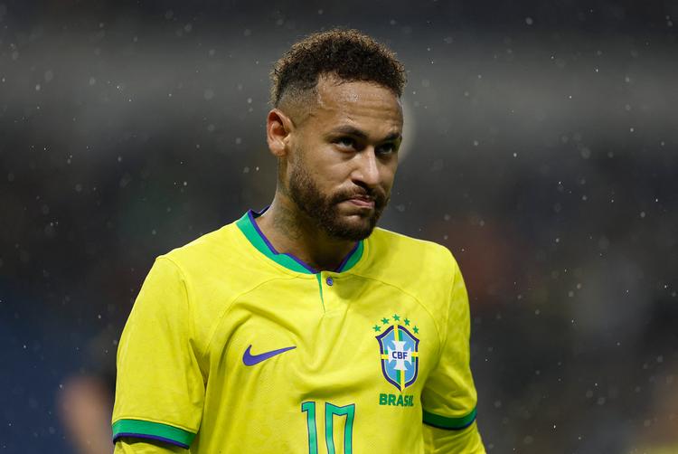  Neymar er sammen med det brasilianske landshold blandt de helt store favoritter ved VM i Qatar om mindre end to måneder.  Foto: Benoit Tessier/Ritzau Scanpix