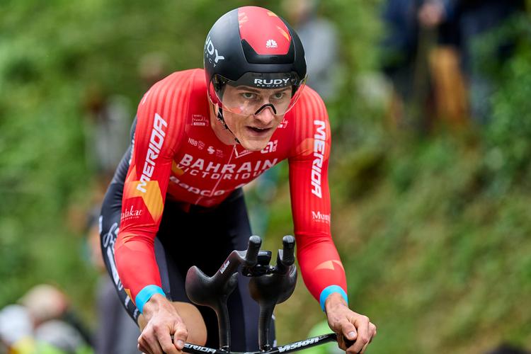 Sloveneren Matej Mohoric snuppede den samlede sejr fra Jonas Vingegaard på finaleetapen i Cro Race. Foto: Claus Bonnerup/Claus Bonnerup