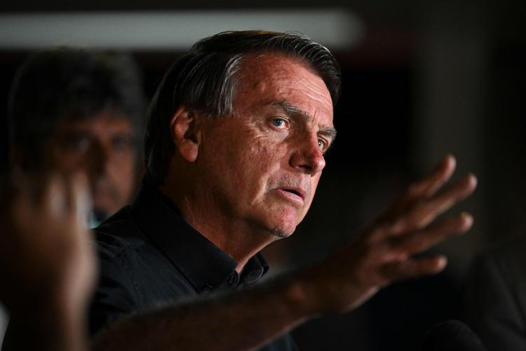 Brasiliens præsident Jair Bolsonaro (Photo by EVARISTO SA / AFP) Foto: Evaristo Sa/Ritzau Scanpix