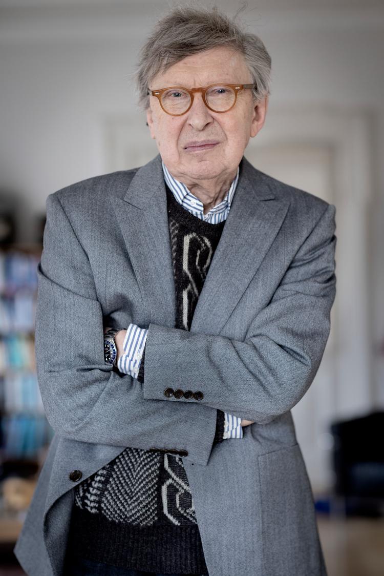 Peter Elsass fotograferet i februar i år i anledening af sin 75 års fødselsdag.   Foto: Mads Nissen/POLITIKEN