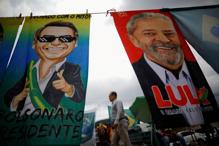 Brasiliens venstreorienterede præsidentkandidat Luiz Inácio Lula da Silva har sikret sig vigtig opbakning fra to kandidater fra den første runde af præsidentvalget. Foto: Adriano Machado/Ritzau Scanpix