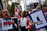 Demonstrationer i Istanbul efter 22-årige Mahsa Aminis død i Iran. Foto: Dilara Senkaya/Ritzau Scanpix