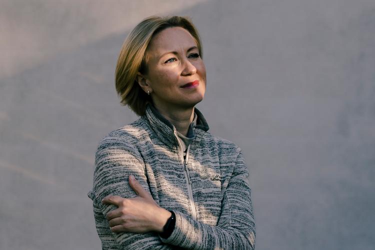 Nicole Logacheva var 29 år gammel, da hun kom til Danmark i 2008. Efter otte år som frivillig i forskellige genbrugsbutikker afsluttede hun i 2017 pædagoguddannelsen.   Foto: Anders Holst Pedersen