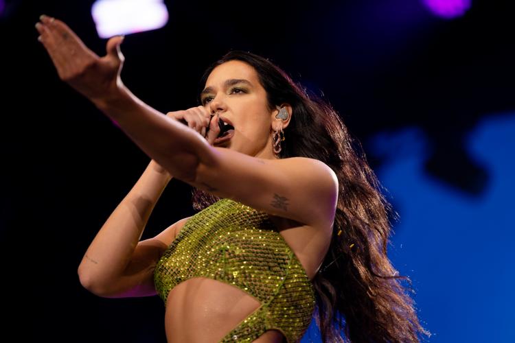 Dua Lipa optrådte i Danmark til dette års Roskilde Festival.  Foto: Tilde Døssing Tornbjerg