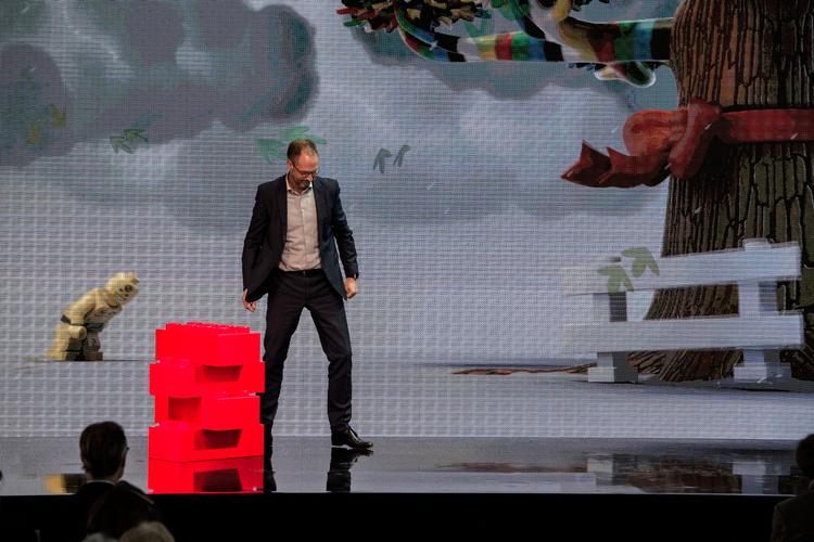 Jørgen Vig Knudstorp, der er administrerende direktør i Lego, mener, at den amerikanske virksomhed Brainpop er et godt match til Kirkbi.  Foto: Morten Lau-nielsen