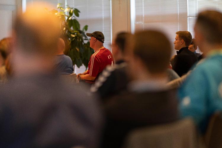 Danske fans er splittede, hvad angår opbakningen til VM i Qatar.  Foto: Hannah Aurora Almstrup