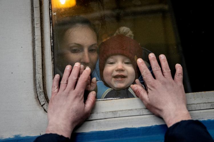 Ruslands angreb på ukrainerne har skilt familier og i nogle tilfælde også ført til, at børn er skilt fra deres forældre. Arkivfoto. Foto: Mads Nissen/POLITIKEN