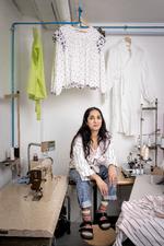Sadaf Hayat er kvinden bag tøjbutikken ​Atelier Sardin. Foto: Mads Nissen