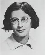 Den franske filosof Simone Weil (1909-43). Tiden lige nu kalder på hendes vilde sandheder Foto: Public Domain