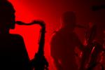 Hvad er det med den der jazzmusik? Peter Lund Madsen havde helliget sit program, 'Hjernekassen', til tre jazzvidende gæster, der dog aldrig rigtig kom til at spille i samklang.  Arkivfoto Tilde Døssing Tornbjerg