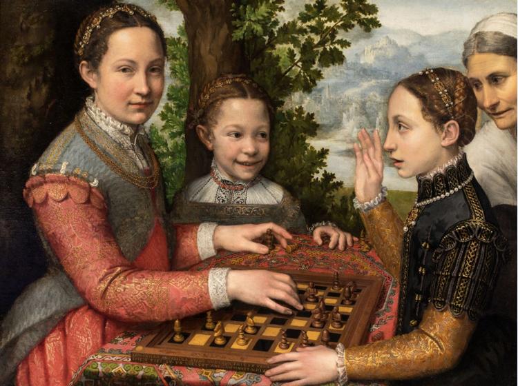 Europa Anguissola er mest kendt som det grinende barn i sin storesøster Sofonisba Anguissolas værk ’Skakspillet’. Nyt fund i Nivaagaard Malerisamling øger den samlede mængde af kendte værker af Europa Anguissola fra to til tre.  