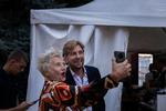Ruben Östlund, som her bliver genkendt under årets Sarajevo Film Festival, blev på tv udråbt som forfatter af den nyudnævnte kulturminister i Sverige. Foto: Christian Falck Wolff