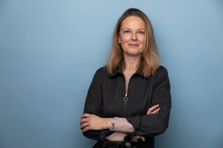 Hanne Salomonsen er direktør for forlaget Gyldendal. Foto: PR/Gyldendal