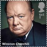 Winston Churchill lod sig inspirere af Tocquevilles vision om 'sindets imperier'. Foto: Royal Mail. Foto: Royal Mail