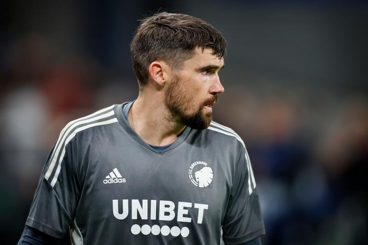 Mathew Ryan spiller til daglig for FCK.     Foto: Jens Dresling