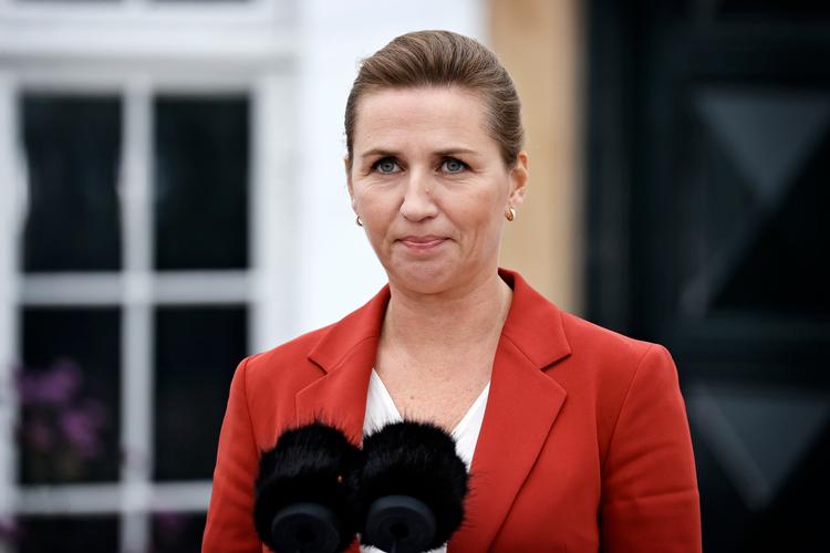 Mette Frederiksen. Her fotograferet under udskrivelsen af folketingsvalget, der afholdes 1. november.  Foto: Jens Dresling