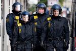 Politiet gør sig klar til at håndtere fans fra fire fodboldklubber op til kampen mellen FCK og Dortmund onsdag kl. 21: Ud over de to nævnte grupper, ventes også Brøndby-fans og fans fra Hamburger SV kan komme til at husere i Københavns gader i forbindelse med kampen.  Foto: Finn Frandsen