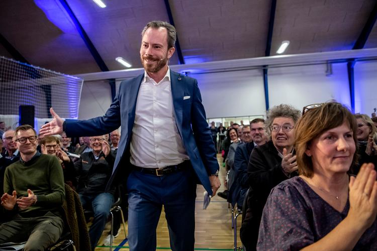 Keith Richards? Mick Jagger? Gud? Eller Jakob Ellemann? For Venstres Ungdom er forskellen svær at spotte. Foto: Morten Stricker/Ritzau Scanpix