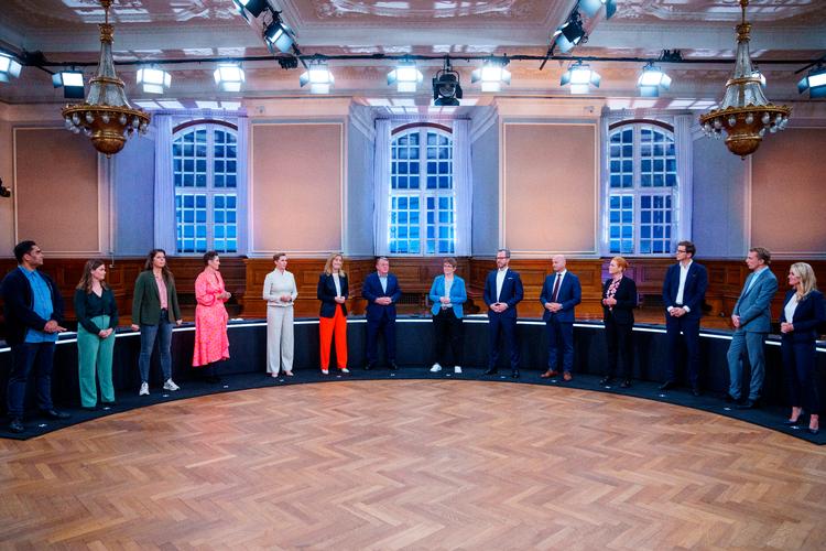 Med rekordmange (14) partier der stiller op til årets folketingsvalg er det stort set umuligt at svare på, hvem der ender med at danne regering. Foto: Bo Amstrup/Ritzau Scanpix