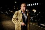 Lars Løkke midt på valgaftenen     kort før han ankom til Moderaternes fest. Foto: Martin Lehmann