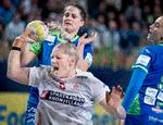 Stregspilleren Sarah Iversen fik comeback for Danmark i slutrundesammenhæng. Hun var senest med i 2019. Foto: Liselotte Sabroe/Ritzau Scanpix