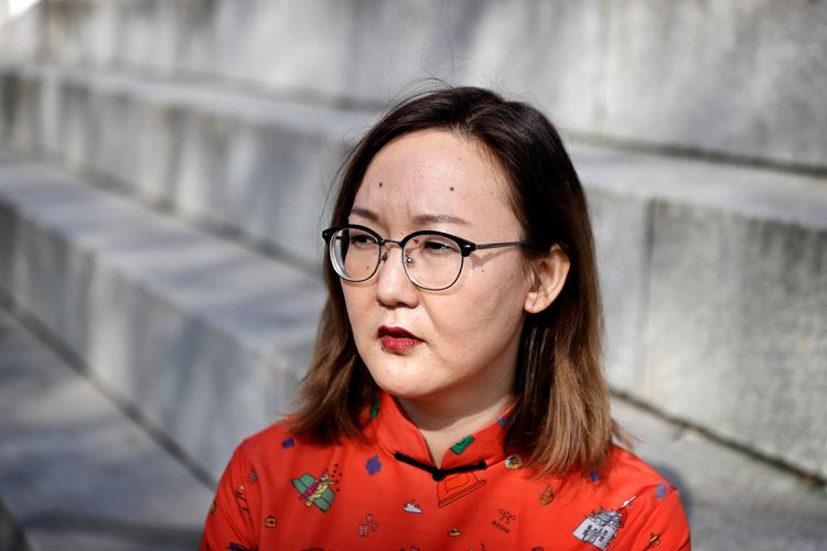 Russiske Anna har været otte måneder i Danmark og fundet lejlighed og job. Men hun har fået afslag på opholds- og arbejdstilladelse. Nu overvejer hun at søge asyl.  Foto: Jens Dresling