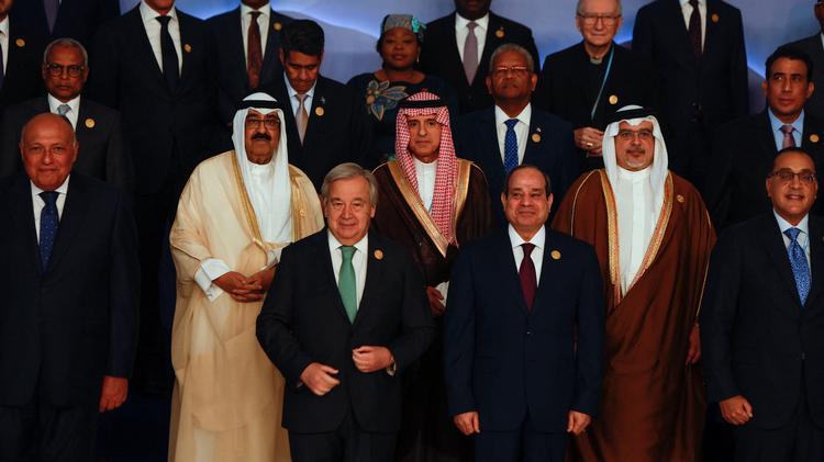 FN’s generalsekretær, António Guterres, ved klimatopmødet i Egypten.  Foto: Mohammed Salem/Ritzau Scanpix