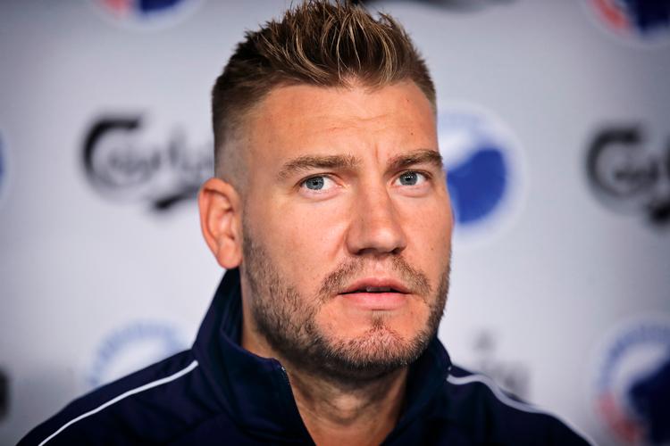 Nicklas Bendtner. Foto: Jens Dresling