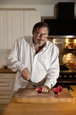 James Price elsker at lave mad - og gerne med publikum.  Foto: Thomas Borberg