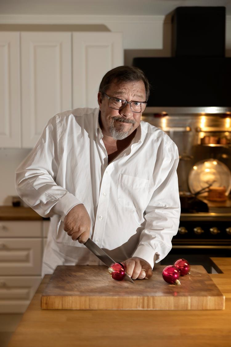 James Price elsker at lave mad - og gerne med publikum.  Foto: Thomas Borberg