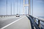 Sund &amp; Bælt er godt i gang med digitalisering af vedligeholdet af den faste forbindelse over Storebælt. Selskabet er blandt de førende på området internationalt. Biler, trafik.  Foto: Marius Renner