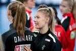 Selv om det er ved at være en del år siden, Danmark har været i en finale, mener Kathrine Heindahl ikke, det danske hold har et kompleks i de store opgør. Hun mener derimod, det tager flere år at samle den erfaring, som gør et hold i stand til at vinde de afgørende kampe. Foto: Liselotte Sabroe/Ritzau Scanpix
