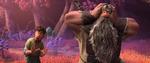 Det er lidt uklart, hvem der egentlig er hovedperson i Disneyfilmen; far, søn - eller farfar?  Still 