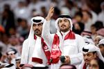 Også publikum kedede sig og forlod åbningskampen på Al Bayt Stadium. Hvor der dog ifølge stadionspeakeren var flere tilskuere til stede, end der overhovedet er kapacitet til.  Foto: Jens Dresling