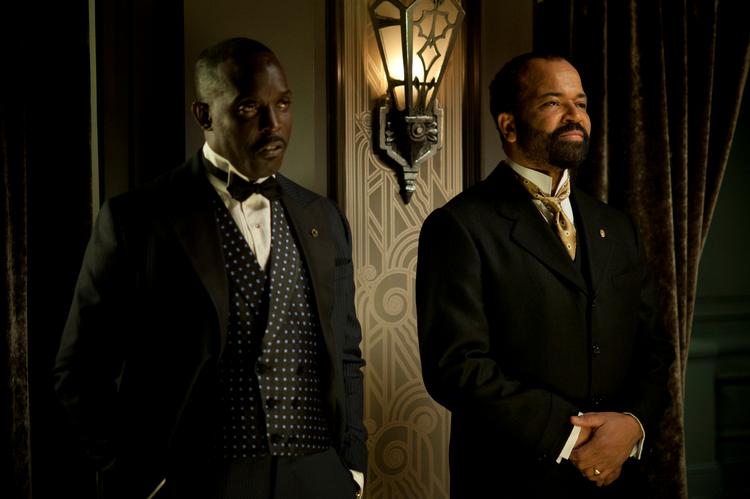 Figuren Valentin Narcisse (th.) i HBO-serien 'Boardwalk Empire' er inspireret af den rigtige Casper Holstein. Foto: HBO Max