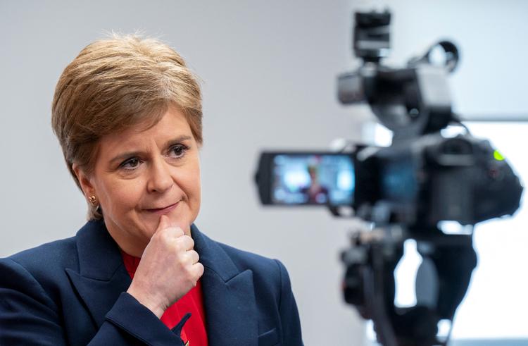 Nicola Sturgeon er Skotlands førsteminister.  Foto: Pool/Ritzau Scanpix