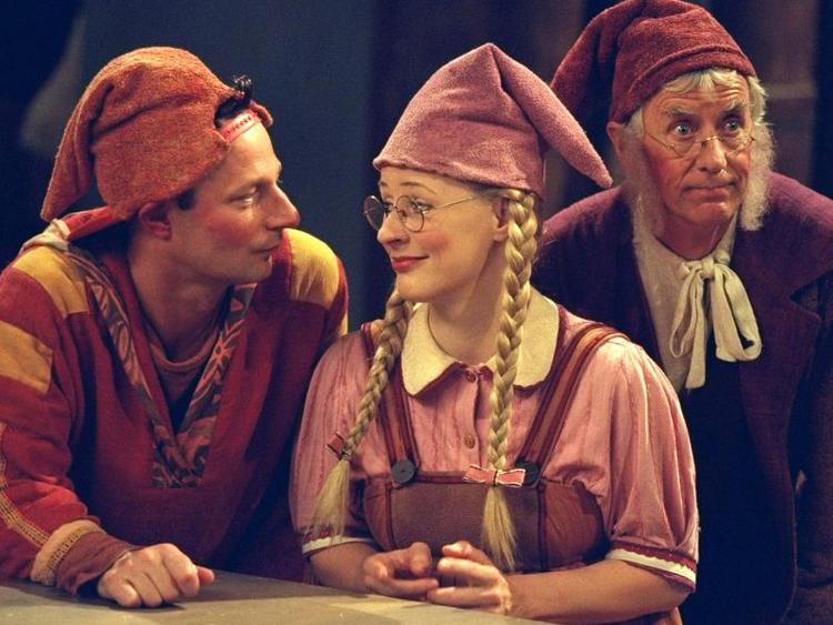 Der er ting i Pyrus-julekalenderen 'Alletiders Julemand', der ifølge TV 2 kan »misforstås for især børn, som ikke kan sætte fortællingen ind i en historisk kontekst.« Her er det den fjerde julekalender om Pyrus, 'Pyrus i Alletiders Eventyr'. Foto: Ole Buntzen